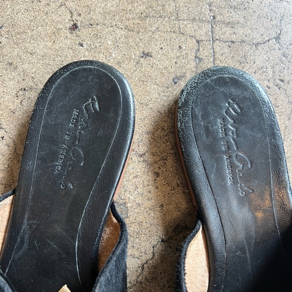 Eva Credo black pony hair mule slides - Picture 4 of 10